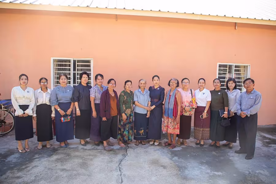 លោកជំទាវ ទុយ សិរីរតនៈ អញ្ជើញចុះសួរសុខទុក្ខ មន្ត្រីចូលនិវត្តន៍នៃក្រសួងព័ត៌មានចំនួន ៣រូប - Image 5