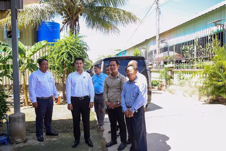 លោកជំទាវ ទុយ សិរីរតនៈ អញ្ជើញចុះសួរសុខទុក្ខ មន្ត្រីចូលនិវត្តន៍នៃក្រសួងព័ត៌មានចំនួន ៣រូប - Image 19