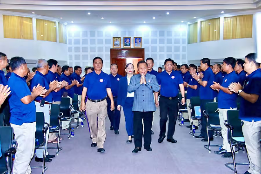 ឯកឧត្តម អ៊ុំ សុខ អញ្ជើញបើកវគ្គបណ្តុះបណ្តាលស្តីពីការងាររដ្ឋបាល និងការងារបេឡាមរណសង្គ្រោះ ជូន អ.ន.ក.ខេត្តកំពង់ចាម