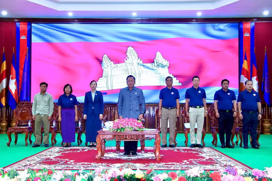 ឯកឧត្តម អ៊ុំ សុខ អញ្ជើញបើកវគ្គបណ្តុះបណ្តាលស្តីពីការងាររដ្ឋបាល និងការងារបេឡាមរណសង្គ្រោះ ជូន អ.ន.ក.ខេត្តកំពង់ចាម - Image 2