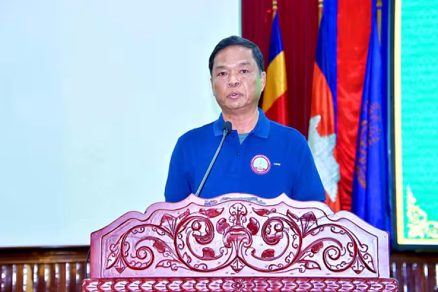 ឯកឧត្តម អ៊ុំ សុខ អញ្ជើញបើកវគ្គបណ្តុះបណ្តាលស្តីពីការងាររដ្ឋបាល និងការងារបេឡាមរណសង្គ្រោះ ជូន អ.ន.ក.ខេត្តកំពង់ចាម - Image 6