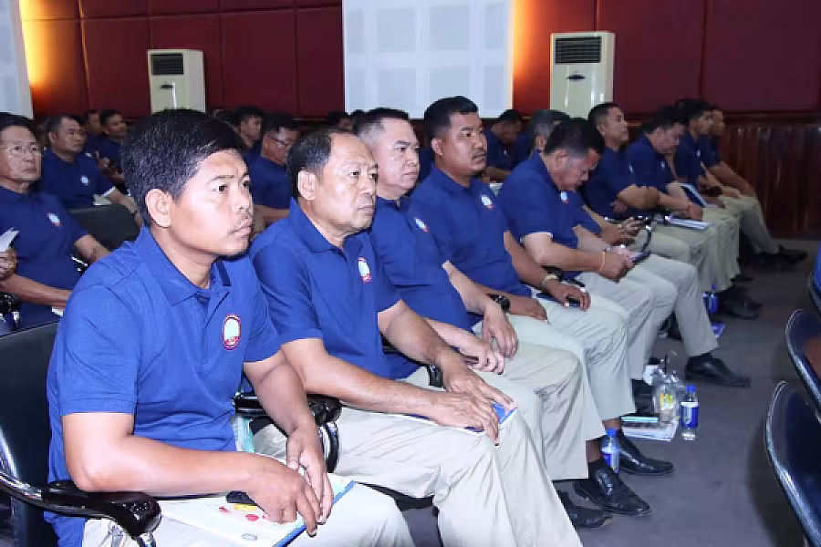 ឯកឧត្តម អ៊ុំ សុខ អញ្ជើញបើកវគ្គបណ្តុះបណ្តាលស្តីពីការងាររដ្ឋបាល និងការងារបេឡាមរណសង្គ្រោះ ជូន អ.ន.ក.ខេត្តកំពង់ចាម - Image 17
