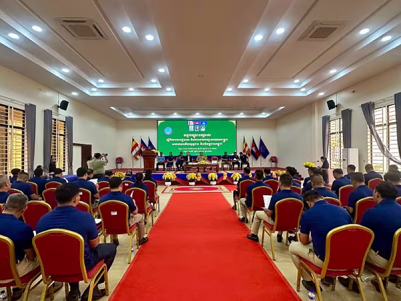 ឯកឧត្តម អ៊ុំ សុខ អញ្ជើញបើកវគ្គបណ្តុះបណ្តាលស្តីពីការងាររដ្ឋបាល និងការងារបេឡាមរណសង្គ្រោះ អ.ន.ក.ខេត្តមណ្ឌលគិរី - Image 9