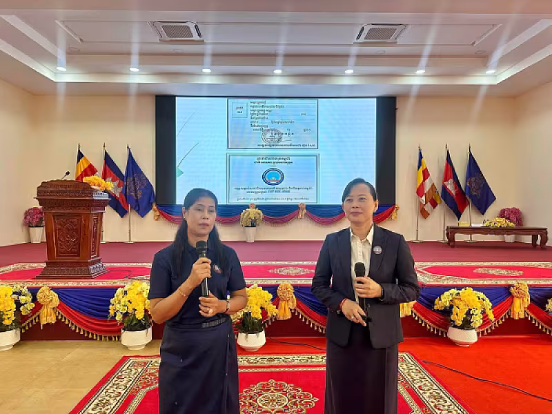 ឯកឧត្តម អ៊ុំ សុខ អញ្ជើញបើកវគ្គបណ្តុះបណ្តាលស្តីពីការងាររដ្ឋបាល និងការងារបេឡាមរណសង្គ្រោះ អ.ន.ក.ខេត្តមណ្ឌលគិរី - Image 12