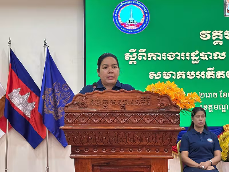 ឯកឧត្តម អ៊ុំ សុខ អញ្ជើញបើកវគ្គបណ្តុះបណ្តាលស្តីពីការងាររដ្ឋបាល និងការងារបេឡាមរណសង្គ្រោះ អ.ន.ក.ខេត្តមណ្ឌលគិរី - Image 19