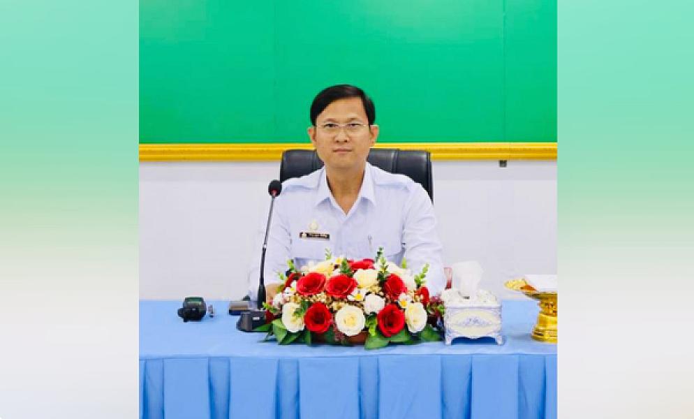 វេជ្ជបណ្ឌិត ឡុង វិសិដ្ឋ ប្រធានមន្ទីរពេទ្យបង្អែកខេត្តកំពង់ស្ពឺ ចូលរួមថវិកាចំនួន ២០មុឺនរៀល ដើម្បីរៀបចំមហាសន្និបាតវិសាមញ្ញតំណាងសមាគមអតីតយុទ្ធជនកម្ពុជា ទូទាំងប្រទេស