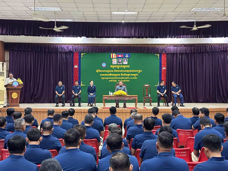 ឯកឧត្តម អ៊ុំ សុខ អញ្ជើញបើកវគ្គបណ្តុះបណ្តាលស្តីពីការងាររដ្ឋបាល និងការងារបេឡាមរណសង្គ្រោះ អ.ន.ក.ខេត្តរតនគិរី - Image 8