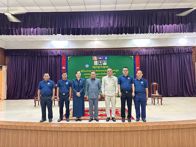 ឯកឧត្តម អ៊ុំ សុខ អញ្ជើញបើកវគ្គបណ្តុះបណ្តាលស្តីពីការងាររដ្ឋបាល និងការងារបេឡាមរណសង្គ្រោះ អ.ន.ក.ខេត្តរតនគិរី - Image 9