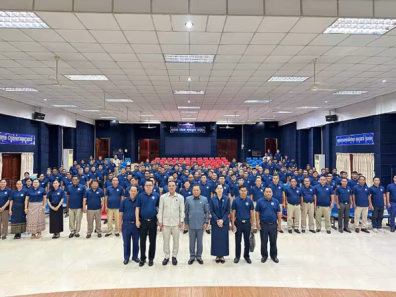 ឯកឧត្តម អ៊ុំ សុខ អញ្ជើញបើកវគ្គបណ្តុះបណ្តាលស្តីពីការងាររដ្ឋបាល និងការងារបេឡាមរណសង្គ្រោះ អ.ន.ក.ខេត្តរតនគិរី - Image 10