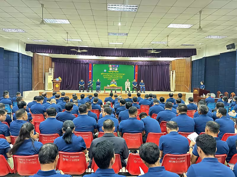 ឯកឧត្តម អ៊ុំ សុខ អញ្ជើញបើកវគ្គបណ្តុះបណ្តាលស្តីពីការងាររដ្ឋបាល និងការងារបេឡាមរណសង្គ្រោះ អ.ន.ក.ខេត្តរតនគិរី - Image 11