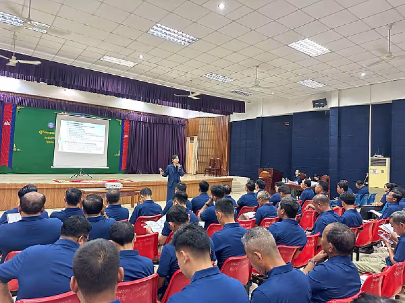 ឯកឧត្តម អ៊ុំ សុខ អញ្ជើញបើកវគ្គបណ្តុះបណ្តាលស្តីពីការងាររដ្ឋបាល និងការងារបេឡាមរណសង្គ្រោះ អ.ន.ក.ខេត្តរតនគិរី - Image 12