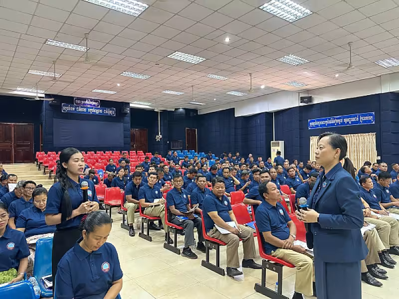 ឯកឧត្តម អ៊ុំ សុខ អញ្ជើញបើកវគ្គបណ្តុះបណ្តាលស្តីពីការងាររដ្ឋបាល និងការងារបេឡាមរណសង្គ្រោះ អ.ន.ក.ខេត្តរតនគិរី - Image 14