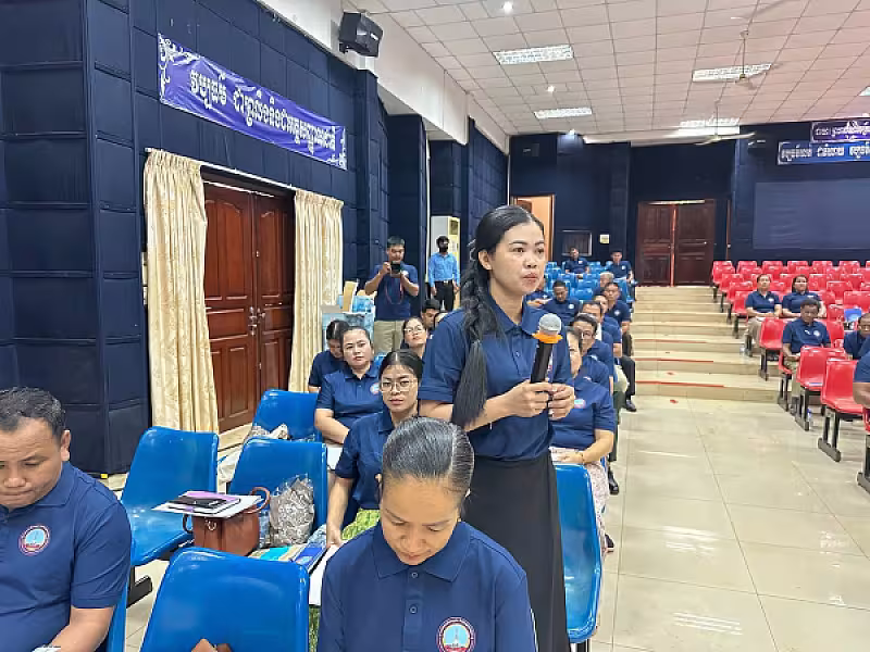ឯកឧត្តម អ៊ុំ សុខ អញ្ជើញបើកវគ្គបណ្តុះបណ្តាលស្តីពីការងាររដ្ឋបាល និងការងារបេឡាមរណសង្គ្រោះ អ.ន.ក.ខេត្តរតនគិរី - Image 15