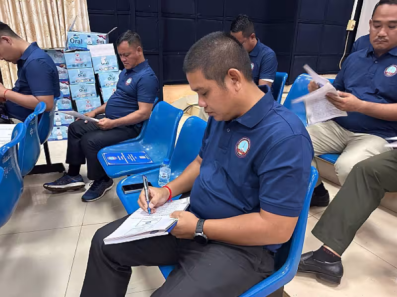ឯកឧត្តម អ៊ុំ សុខ អញ្ជើញបើកវគ្គបណ្តុះបណ្តាលស្តីពីការងាររដ្ឋបាល និងការងារបេឡាមរណសង្គ្រោះ អ.ន.ក.ខេត្តរតនគិរី - Image 24