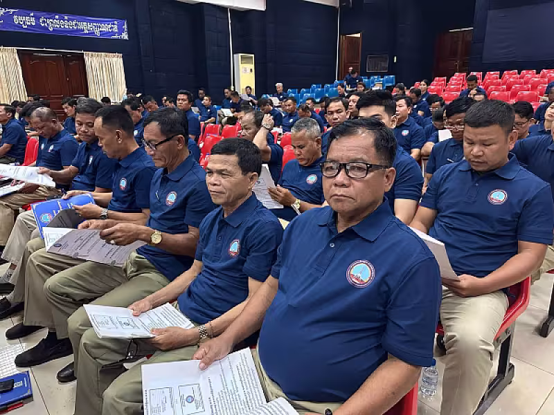 ឯកឧត្តម អ៊ុំ សុខ អញ្ជើញបើកវគ្គបណ្តុះបណ្តាលស្តីពីការងាររដ្ឋបាល និងការងារបេឡាមរណសង្គ្រោះ អ.ន.ក.ខេត្តរតនគិរី - Image 28