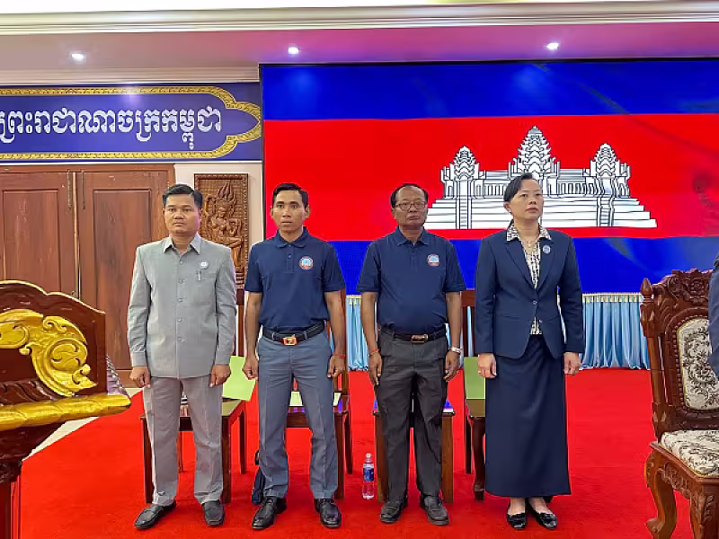 ឯកឧត្តម អ៊ុំ សុខ អញ្ជើញបើកវគ្គបណ្តុះបណ្តាលស្តីពីការងាររដ្ឋបាល និងការងារបេឡាមរណសង្គ្រោះ  ជូន អ.ន.ក.ខេត្តស្ទឹងត្រែង - Image 4