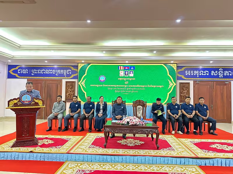ឯកឧត្តម អ៊ុំ សុខ អញ្ជើញបើកវគ្គបណ្តុះបណ្តាលស្តីពីការងាររដ្ឋបាល និងការងារបេឡាមរណសង្គ្រោះ  ជូន អ.ន.ក.ខេត្តស្ទឹងត្រែង - Image 12