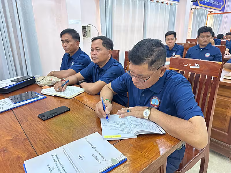 ឯកឧត្តម អ៊ុំ សុខ អញ្ជើញបើកវគ្គបណ្តុះបណ្តាលស្តីពីការងាររដ្ឋបាល និងការងារបេឡាមរណសង្គ្រោះ  ជូន អ.ន.ក.ខេត្តស្ទឹងត្រែង - Image 27