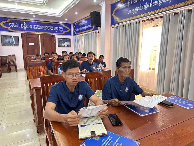 ឯកឧត្តម អ៊ុំ សុខ អញ្ជើញបើកវគ្គបណ្តុះបណ្តាលស្តីពីការងាររដ្ឋបាល និងការងារបេឡាមរណសង្គ្រោះ  ជូន អ.ន.ក.ខេត្តស្ទឹងត្រែង - Image 28