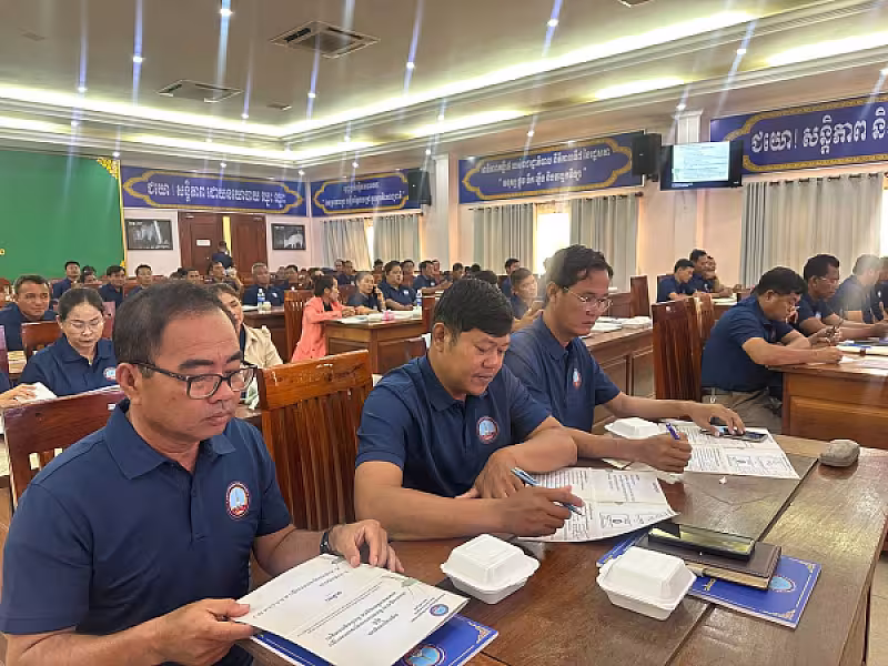 ឯកឧត្តម អ៊ុំ សុខ អញ្ជើញបើកវគ្គបណ្តុះបណ្តាលស្តីពីការងាររដ្ឋបាល និងការងារបេឡាមរណសង្គ្រោះ  ជូន អ.ន.ក.ខេត្តស្ទឹងត្រែង - Image 30
