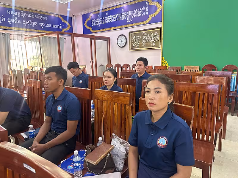 ឯកឧត្តម អ៊ុំ សុខ អញ្ជើញបើកវគ្គបណ្តុះបណ្តាលស្តីពីការងាររដ្ឋបាល និងការងារបេឡាមរណសង្គ្រោះ  ជូន អ.ន.ក.ខេត្តស្ទឹងត្រែង - Image 31