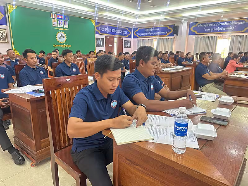 ឯកឧត្តម អ៊ុំ សុខ អញ្ជើញបើកវគ្គបណ្តុះបណ្តាលស្តីពីការងាររដ្ឋបាល និងការងារបេឡាមរណសង្គ្រោះ  ជូន អ.ន.ក.ខេត្តស្ទឹងត្រែង - Image 34