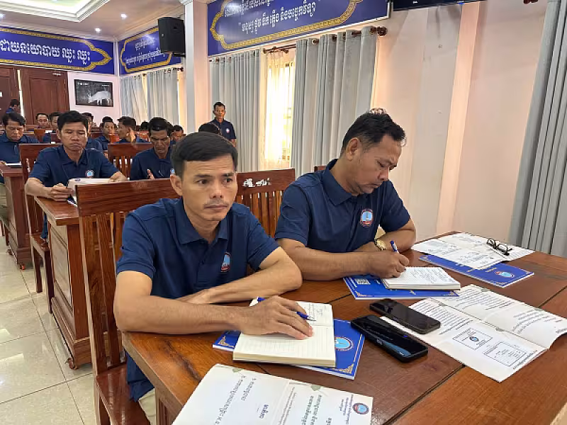 ឯកឧត្តម អ៊ុំ សុខ អញ្ជើញបើកវគ្គបណ្តុះបណ្តាលស្តីពីការងាររដ្ឋបាល និងការងារបេឡាមរណសង្គ្រោះ  ជូន អ.ន.ក.ខេត្តស្ទឹងត្រែង - Image 37