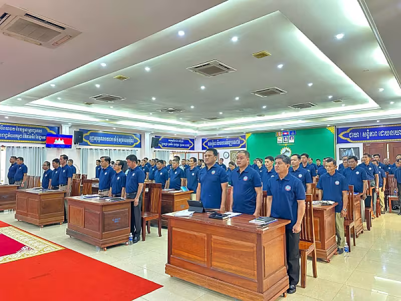 ឯកឧត្តម អ៊ុំ សុខ អញ្ជើញបើកវគ្គបណ្តុះបណ្តាលស្តីពីការងាររដ្ឋបាល និងការងារបេឡាមរណសង្គ្រោះ  ជូន អ.ន.ក.ខេត្តស្ទឹងត្រែង - Image 39