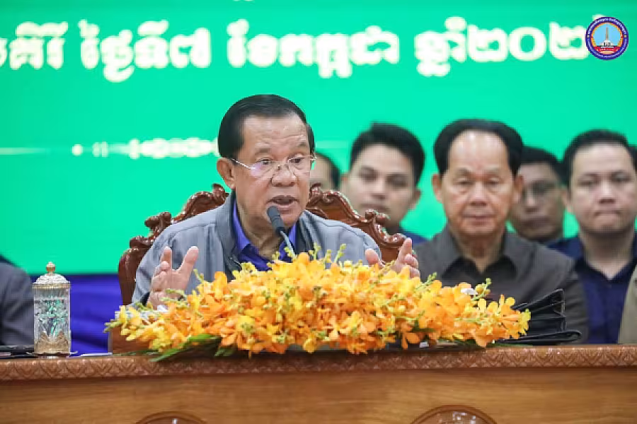 សម្តេចអគ្គមហាសេនាបតីតេជោ ហ៊ុន សែន អញ្ជើជាអធិបតីដ៏ខ្ពង់ខ្ពស់ក្នុងពិធីសំណេះ​សំណាលជាមួយក្រុមប្រឹក្សាខេត្ត មណ្ឌលគិរី - Image 2