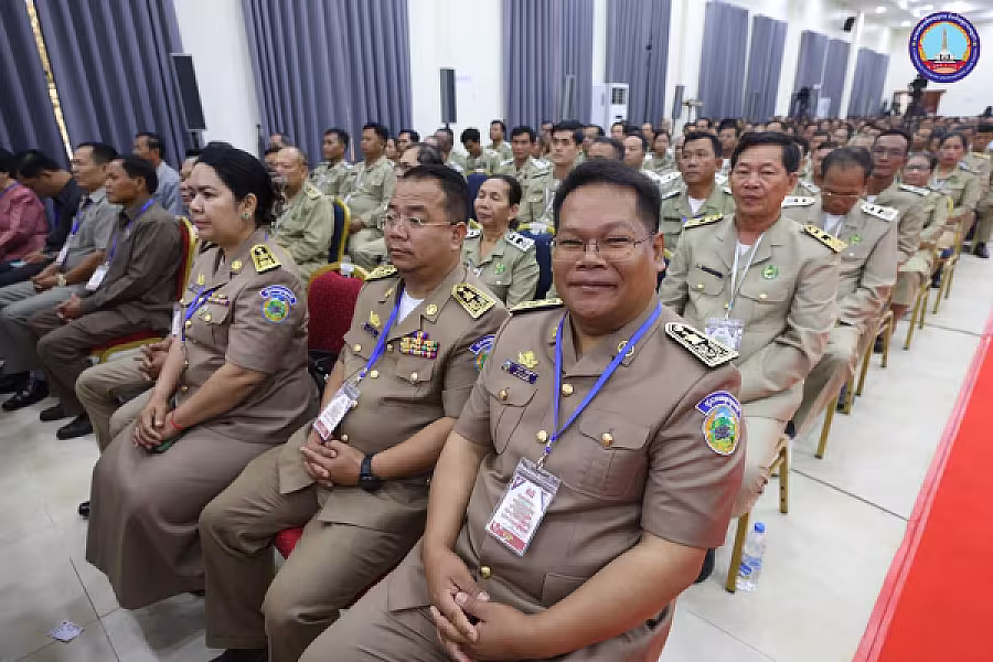សម្តេចអគ្គមហាសេនាបតីតេជោ ហ៊ុន សែន អញ្ជើជាអធិបតីដ៏ខ្ពង់ខ្ពស់ក្នុងពិធីសំណេះ​សំណាលជាមួយក្រុមប្រឹក្សាខេត្ត មណ្ឌលគិរី - Image 16
