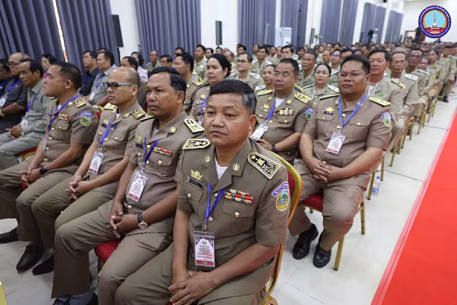 សម្តេចអគ្គមហាសេនាបតីតេជោ ហ៊ុន សែន អញ្ជើជាអធិបតីដ៏ខ្ពង់ខ្ពស់ក្នុងពិធីសំណេះ​សំណាលជាមួយក្រុមប្រឹក្សាខេត្ត មណ្ឌលគិរី - Image 17