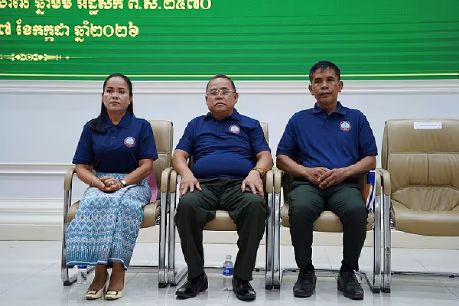 ឯកឧត្តម អ៊ុំ សុខ អញ្ជើញបើកវគ្គបណ្តុះបណ្តាលស្តីពីការងាររដ្ឋបាល និងការងារបេឡាមរណសង្គ្រោះ ជូន អ.ន.ក.ខេត្តព្រៃវែង - Image 24