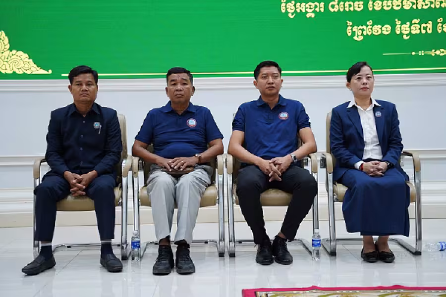 ឯកឧត្តម អ៊ុំ សុខ អញ្ជើញបើកវគ្គបណ្តុះបណ្តាលស្តីពីការងាររដ្ឋបាល និងការងារបេឡាមរណសង្គ្រោះ ជូន អ.ន.ក.ខេត្តព្រៃវែង - Image 26