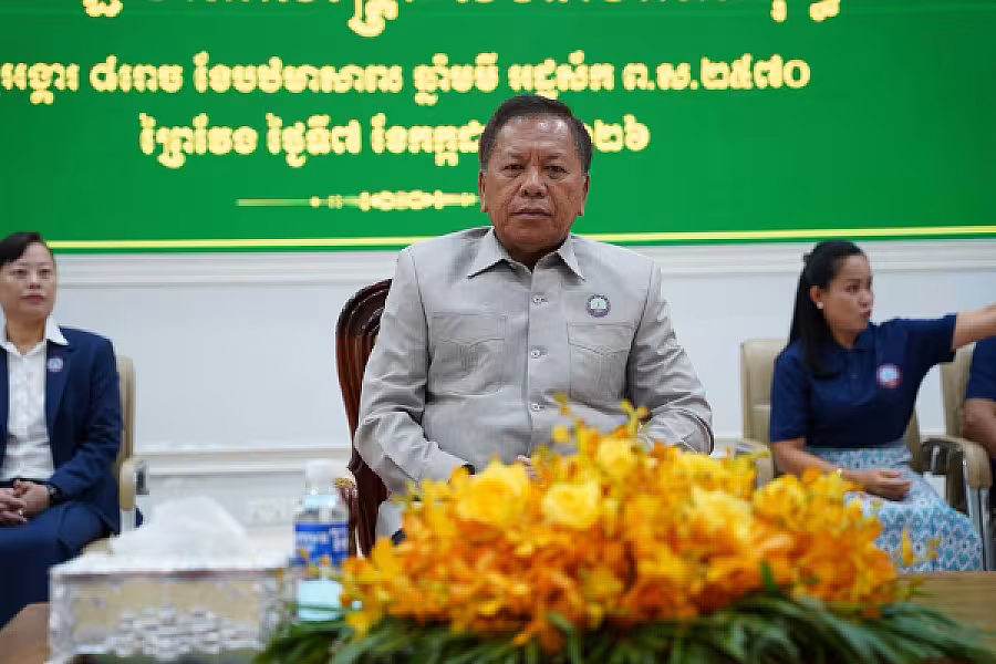 ឯកឧត្តម អ៊ុំ សុខ អញ្ជើញបើកវគ្គបណ្តុះបណ្តាលស្តីពីការងាររដ្ឋបាល និងការងារបេឡាមរណសង្គ្រោះ ជូន អ.ន.ក.ខេត្តព្រៃវែង - Image 29