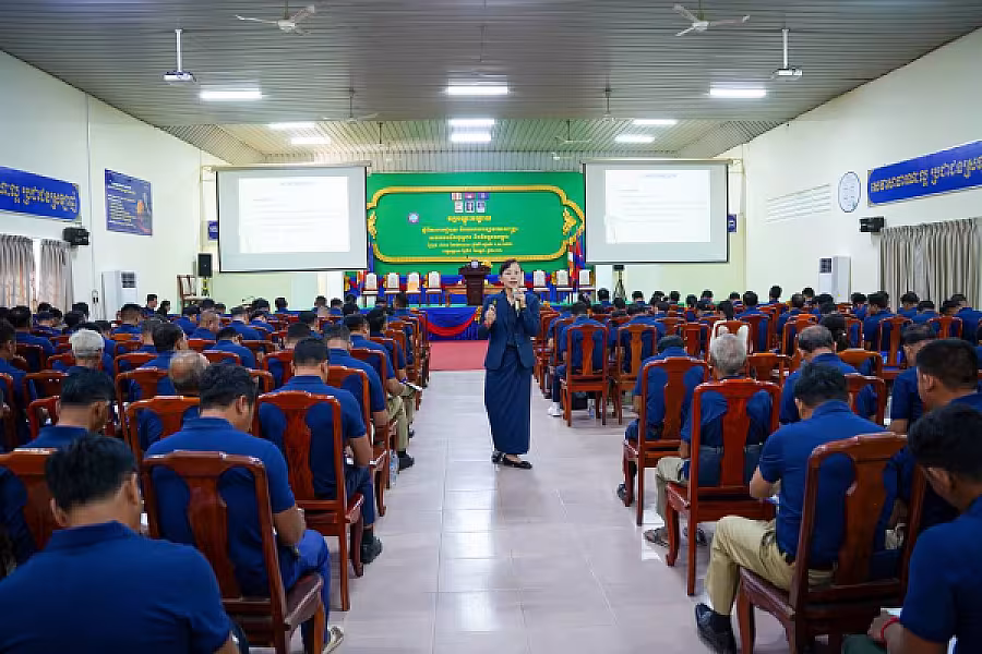 ឯកឧត្តម អ៊ុំ សុខ អញ្ជើញបើកវគ្គបណ្តុះ បណ្តាលស្តីពីការងាររដ្ឋបាល និងការងារបេឡាមរណសង្គ្រោះ ជូន អ.ន.ក.ខេត្តកណ្តាល - Image 16