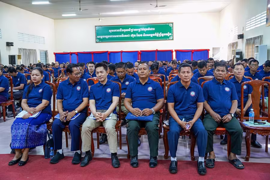 ឯកឧត្តម អ៊ុំ សុខ អញ្ជើញបើកវគ្គបណ្តុះ បណ្តាលស្តីពីការងាររដ្ឋបាល និងការងារបេឡាមរណសង្គ្រោះ ជូន អ.ន.ក.ខេត្តកណ្តាល - Image 19