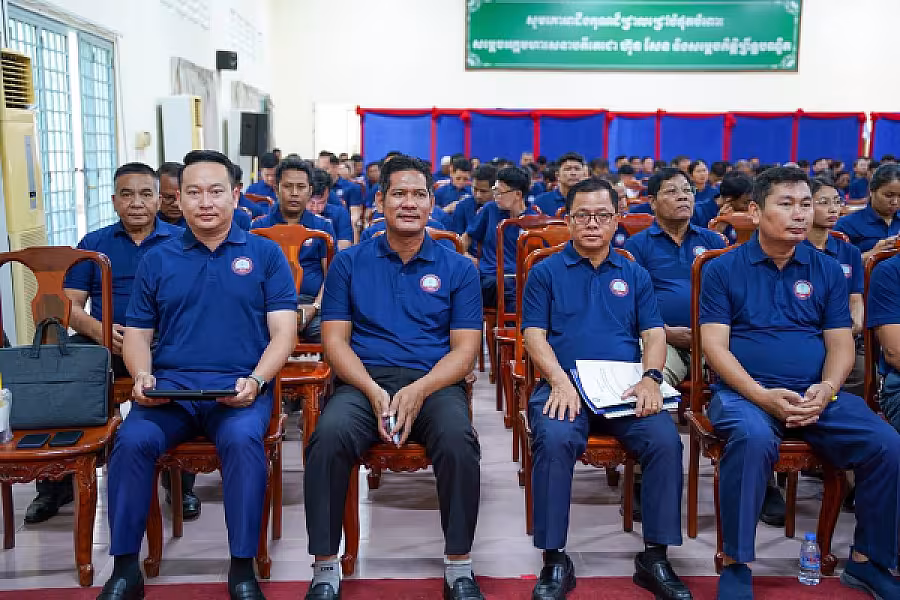 ឯកឧត្តម អ៊ុំ សុខ អញ្ជើញបើកវគ្គបណ្តុះ បណ្តាលស្តីពីការងាររដ្ឋបាល និងការងារបេឡាមរណសង្គ្រោះ ជូន អ.ន.ក.ខេត្តកណ្តាល - Image 20