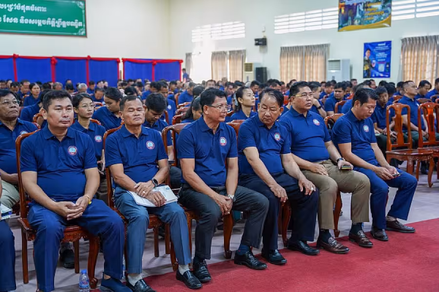 ឯកឧត្តម អ៊ុំ សុខ អញ្ជើញបើកវគ្គបណ្តុះ បណ្តាលស្តីពីការងាររដ្ឋបាល និងការងារបេឡាមរណសង្គ្រោះ ជូន អ.ន.ក.ខេត្តកណ្តាល - Image 21