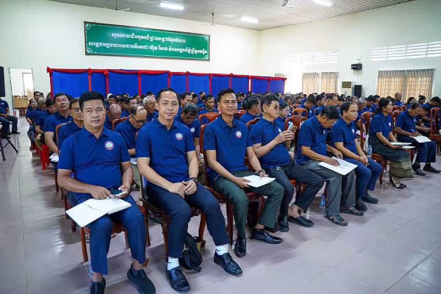 ឯកឧត្តម អ៊ុំ សុខ អញ្ជើញបើកវគ្គបណ្តុះ បណ្តាលស្តីពីការងាររដ្ឋបាល និងការងារបេឡាមរណសង្គ្រោះ ជូន អ.ន.ក.ខេត្តកណ្តាល - Image 22